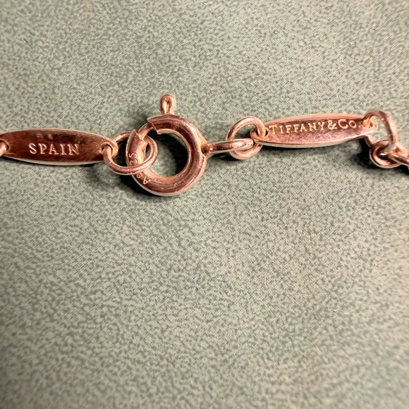 ✨ Tiffany & Co. Elsa Peretti Open Heart Bracelet – Sterling Silver ✨ - Picture 3 of 7